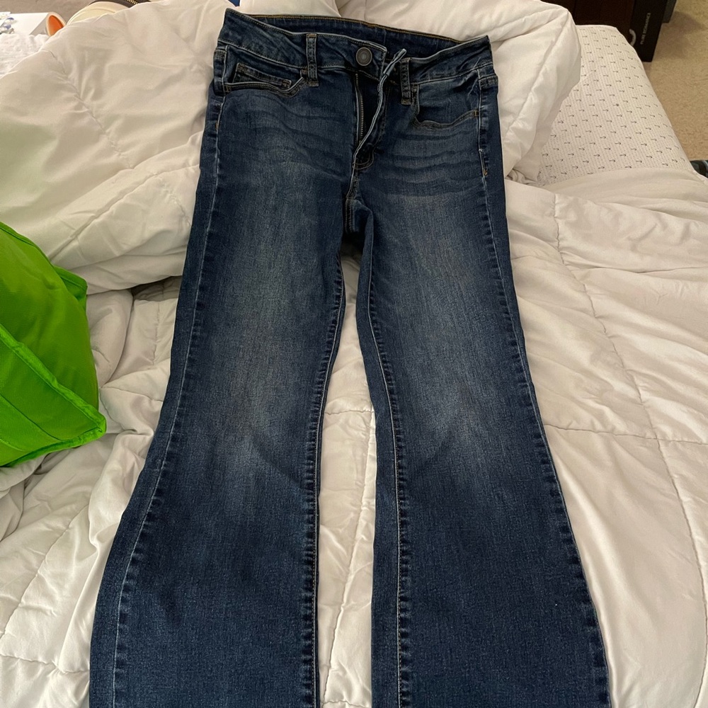 Denim Boot Cut Jeans